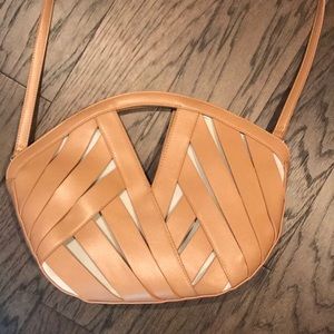 Anthropologie Crossbody w removable strap